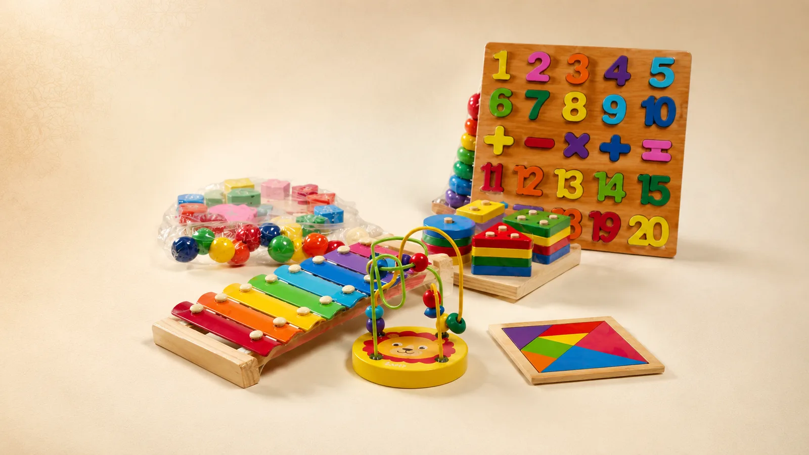 Coffret Éveil Montessori 7-en-1