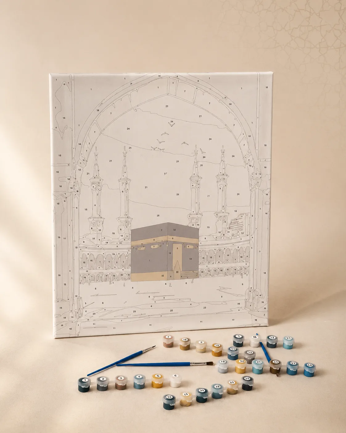 Tableau Peinture Mosquée par Numéros