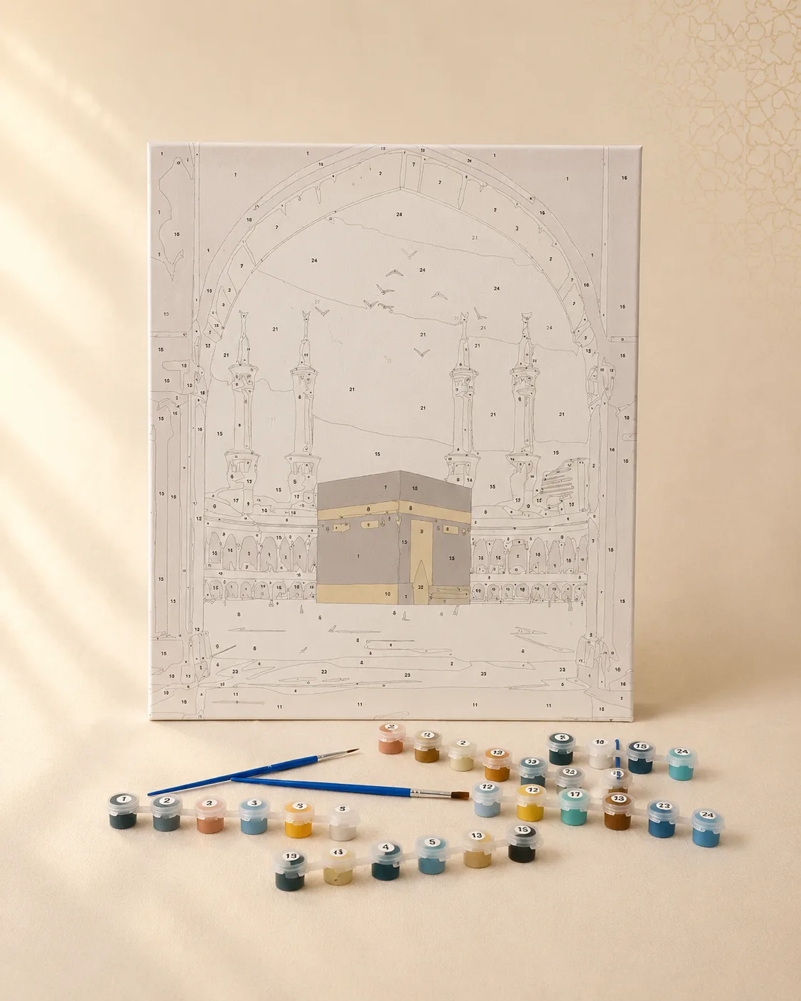 Tableau Peinture Mosquée par Numéros
